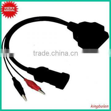 Fiat 3pin Alfa Lancia to 16 Pin connector cable Auto diagnostic tool Cable
