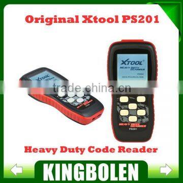 100% Original update online PS201 HEAVY DUTY CAN OBDII CODE READER+CR HD heavy truck code reader