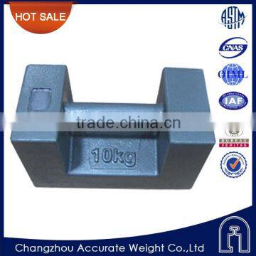 OIML M1 class test weight 1000kg 500kg 20kg cast iron weights, counter weight for crane