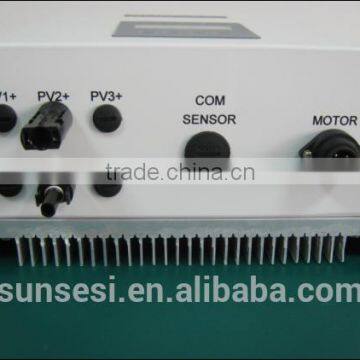 1.1kW With PV Booster Buit-in MPPT Solar Water Pump Controller for Irrigation
