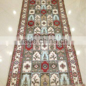 2014 new design, colorful silk handamde runner for sale