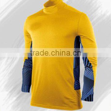 Casual tight fitting cool coach sports goalkeeper uniform