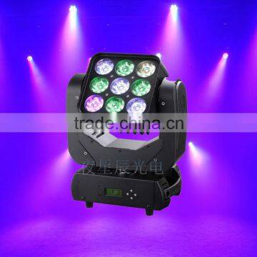 9Pcs X10W LED Matrix Moving Head Light photo-4