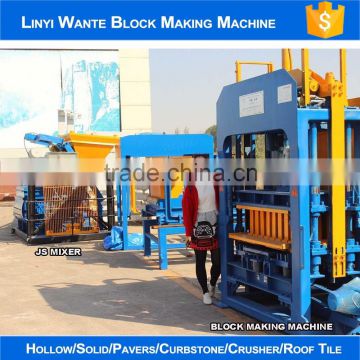 WANTE BRAND QT10-15 cement brick block making machine price nepal                        
                                                                                Supplier's Choice