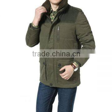 olive green mens military jacket