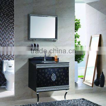 stainless steel bathroom vanity