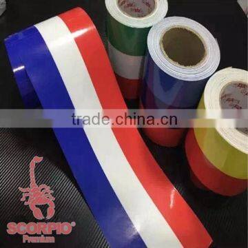 New products of DIY design 3- color KK printed sports tape for car