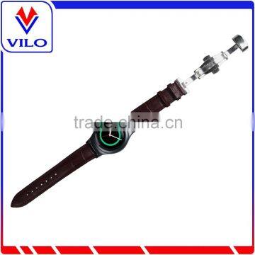 Genuine Leather Watch Band Wrist Strap Replacement Band For Samsung Galaxy Gear S2 SM-R720 photo-3