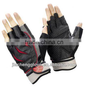 Fingerless Bicycle Gloves Leisure Sport Gloves Gym Glove, custom gym gloves, JCB317, China