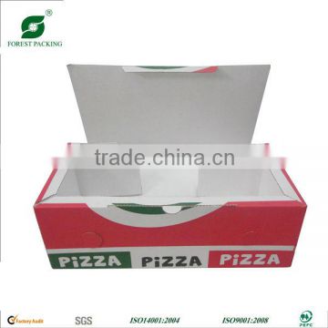 WHITE CHEAP PIZZA CORRUGATED BOX