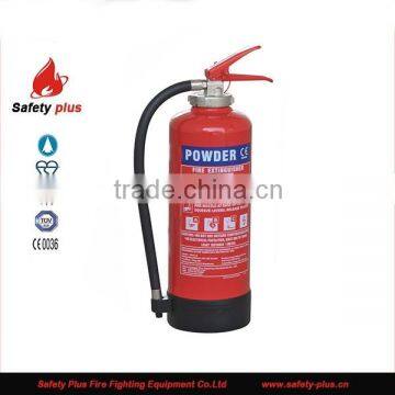 CE Approved Portable 6kg Internal cartridge Powder Fire Extinguisher