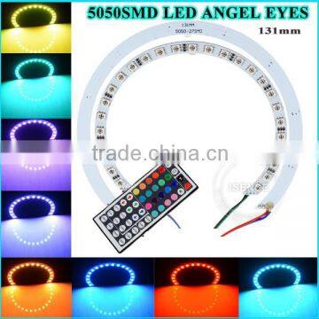 131mm-27smd guangzhou autoparts rgb led angel eyes colors for vw angel eye headlights