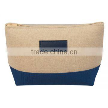 Promotional Allure Jute Cosmetic Bag/makeup Bags photo-3