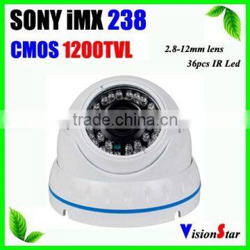 Infrared Security Camera Varifocal Zoom 36pcs IR Led Camera 1200TVL Outdoor CCTV Camera