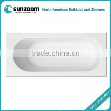 cUPC apron acrylic bathtub,embedded simple bathtub,soft tubs