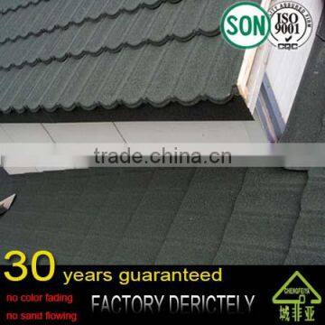 Real Good Green Classic Roofing Tile for House Use Accessories Roofing Sheets Guangzhou Factory