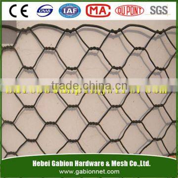 China supplier galvanized chicken wire mesh/PVC coated hexagonal wire mesh