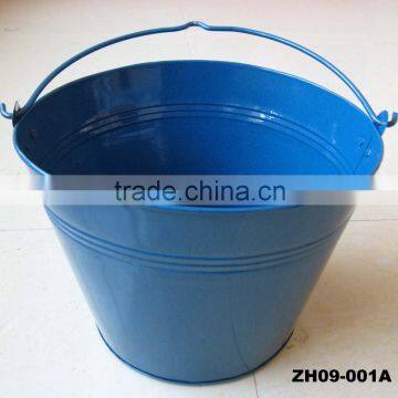 zinc bucket,flower bucket,metal bucket,zinc flower pot,zinc planter,Zinc pot,tin planter,garden bucket,galvanized bucket