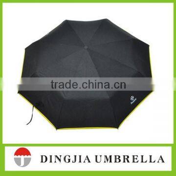 strong auto open auto close 3 folding umbrella