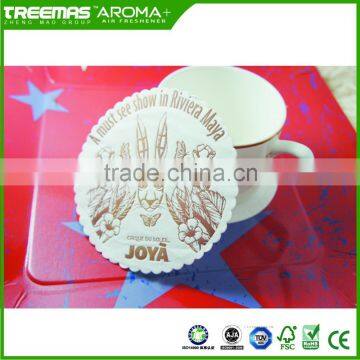 Enviromental Paper Coasters for One Time Use With Logo Printing photo-2