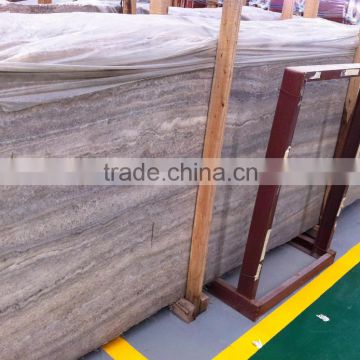 Iranian Silver Travertine Honed & Filled