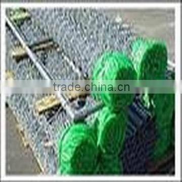 electro galvanized chain link fence