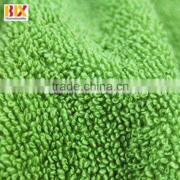 Cheap Wholesale 100% Cotton Hand Terry Towel, Green Color Towel photo-3