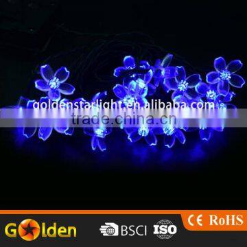 Christmas Festival Solar Powered 35 Pcs Flower Shaped Garden Decorative Tree Light photo-5