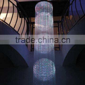 optical fiber chandelier