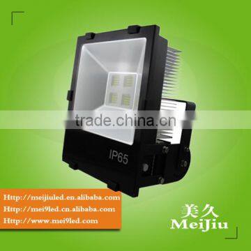 150W 13500LM Meanwell driver PF0.9 CRI80 IP65 AC85-265V Cool White 6000-6500K LED Floodlight