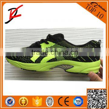 Fly knit upper running shoes/men's sports shoes, wholesale price prompt delivery fashion running footwears