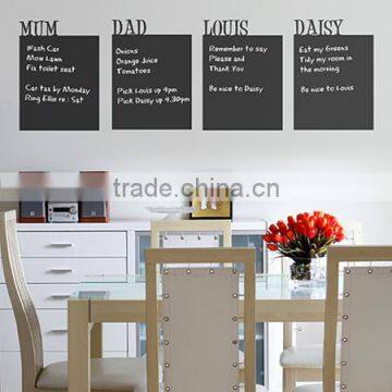 Family message-leave chalkboard sticker