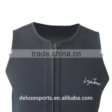 Sleeveless Custom Neoprene Swimsuit Vest Waterproof Jacket photo-2