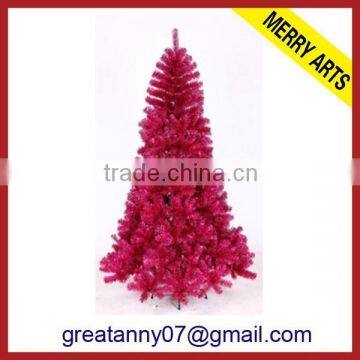 2016 artificial decoration red Christmas tree for sale colors alibaba china