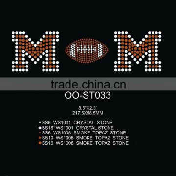 Fashionable Football Mom Sports Design Wallpaper Stickers