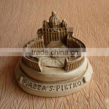 Custom western bullring model resin castle