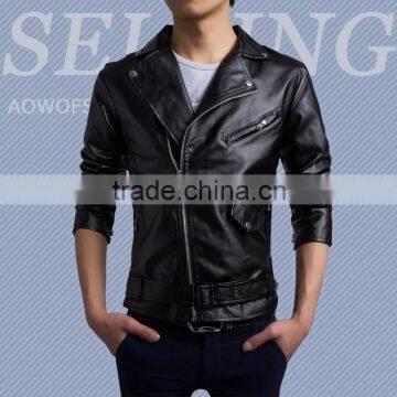 Fashion leather jackets boys size
