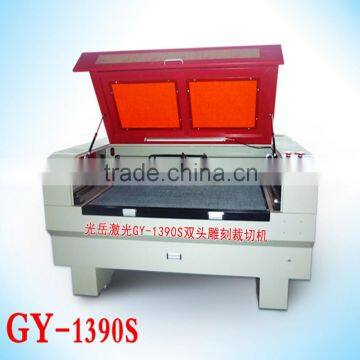 2015New Product GY 1390 1300x900mm Wood Glass Paper 3d Laser Crystal Engraving Machine