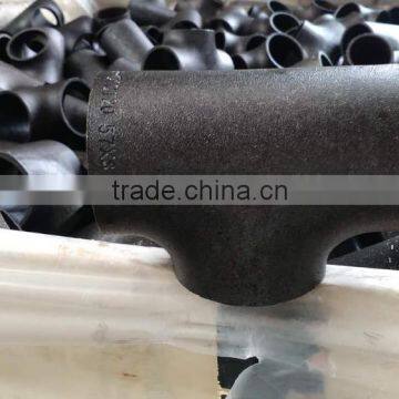 High Quality Black Std Sch40 Sch80 Sch120 Carbon Steel Tee photo-6