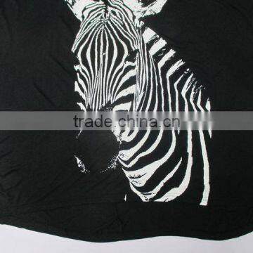 Women Plus Bat-wing High-low Printed Top photo-5