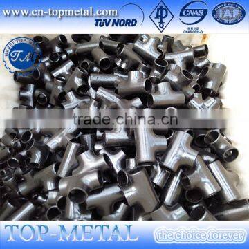 Carbon steel ASTM A234 WPB equal tee