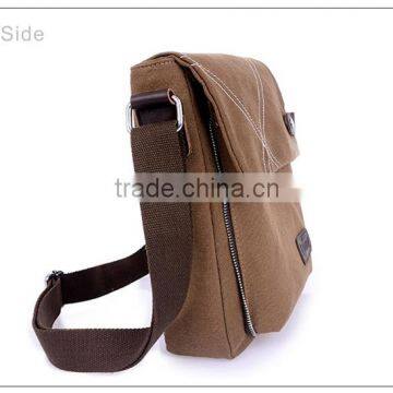 Large Canvas Messenger Bag, Canvas Shoulder Bag Popular Design Color photo-3