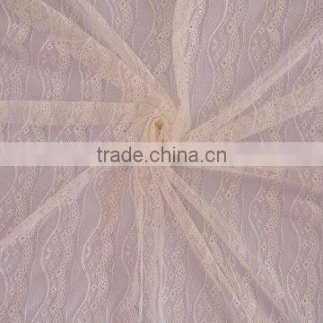 romantic beautiful pure mesh fabric for wedding dress