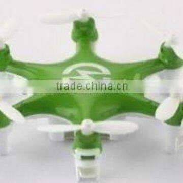 2016 Newest Green / Blue 2.4GHz 360 Degree Rotation Mini rc Hexacopter Hovering Nano Hexa Drone Toys for Kids photo-3