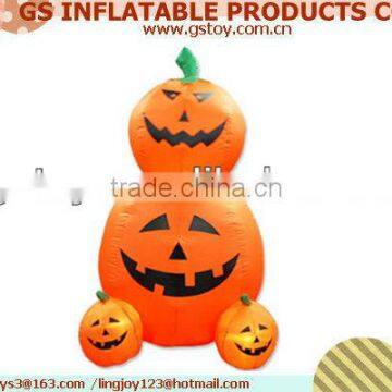 PVC pumpkin halloween inflatable indoor halloween decor EN71 approved