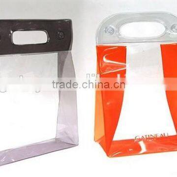 PVC swimsuit packing bag with button