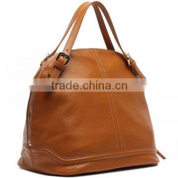 Top layer leather elegant shell hobo design bum equipment handbag