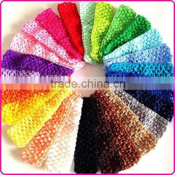 New Crochet Knit Hairband Winter Elastic Hairband Girl Gift 4CM