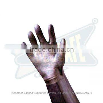 Neoprene Dipped Supported Gloves ( SUP-PPE-HAP-NDSG-502-1 )