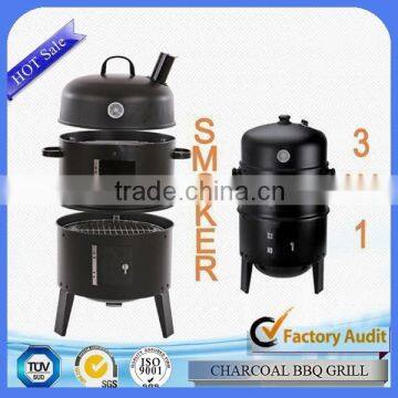 Hot sale portable round smoker bbq sale